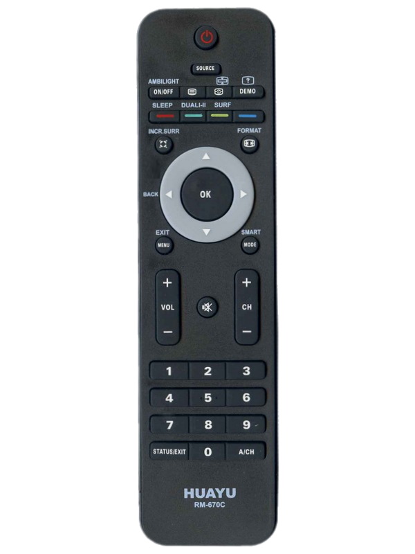 Універсальний пульт HUAYU RM-670C для телевізорів Philips