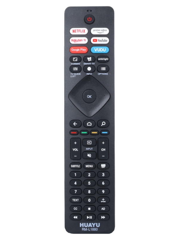 Універсальний пульт HUAYU RM-L1880 V2 для телевізора Philips