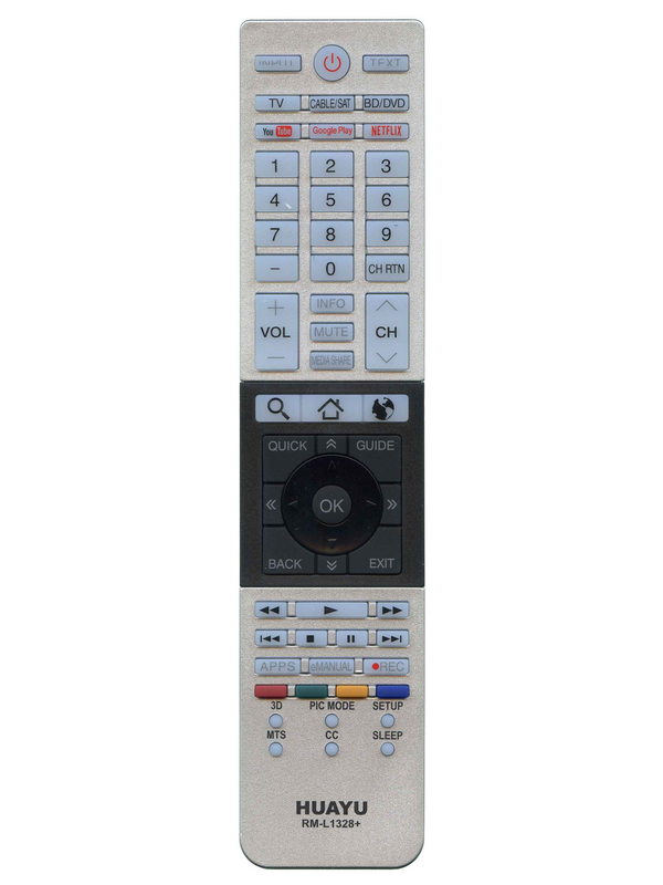 Пульт універсальний Toshiba RM-L1328 для LCD / LED TV