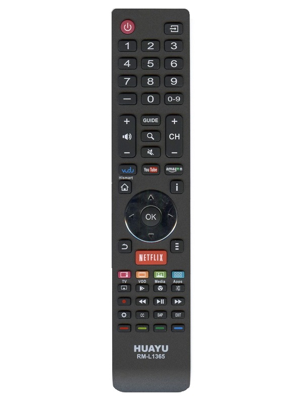 Універсальний Пульт Hisense RM-L1365 