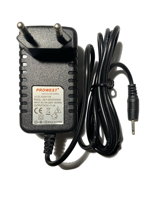 Блок живлення 5V 2А конектор 2.5 х 0.7 мм + Фільтр