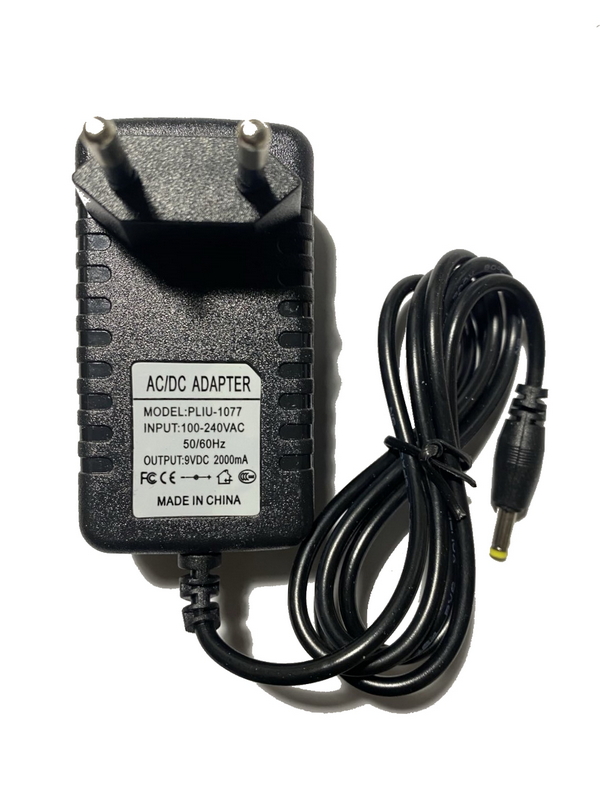 Блок живлення 9V 2А конектор 1,7 х 4,0 мм