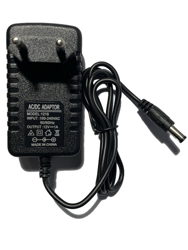 Блок живлення 12V 1А конектор 2.5 х 5.5 мм